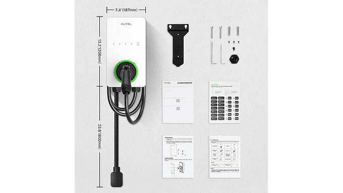 Estación Carga Ev Autel 40a 240v Nivel 2 Nema 14 Varios Modelos 2