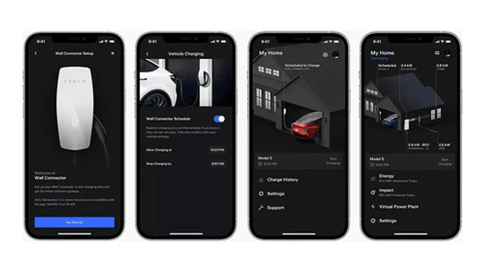 Tesla Cargador De Pared Universal Para Vehículos Modelo 2 8