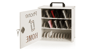 Caja Organizadora Para 33 Celulares Con Cerradura 