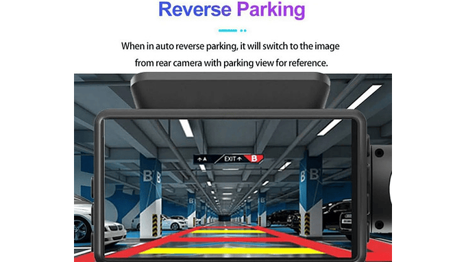 Cámara Auto Dual Full Hd 1080p 3 Ips Visión Noc. Y Sensor G 4