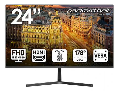Monitor Packard Bell Airframe 24  Full Hd Hdmi Vga Vesa