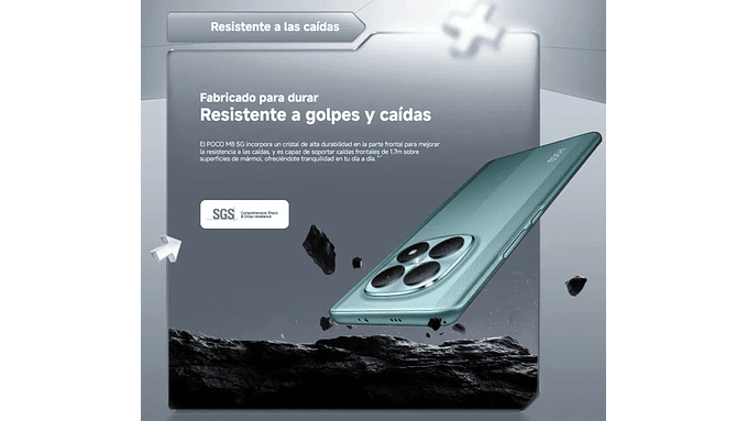 Celular Poco M8 5g 8gb Ram 512gb Rom 6.77 Amoled Dual Sim Black Negro 7