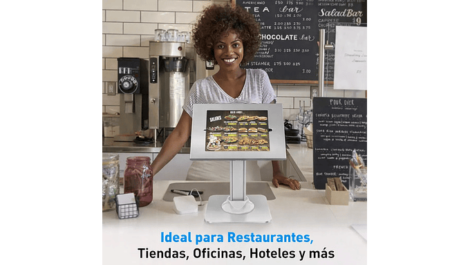 Soportes Para Tabletas Abovetek Th-318b Negro, 9.7 A 10.5 5