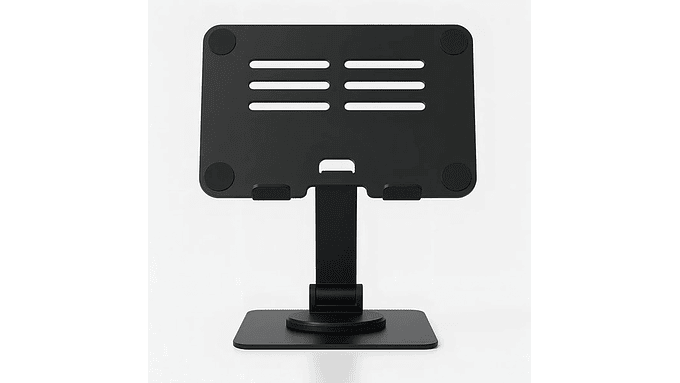Soporte Giratorio 360° Para Tablet iPad Ajustable Negro Negro 2