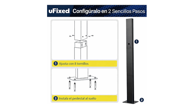 Pedestal Soporte Estación De Carga Wallbox Tesla Ev Exterior 5