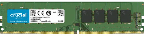 Memoria Ram Gamer Color Verde 8gb 1 Crucial Ct8g4dfra266