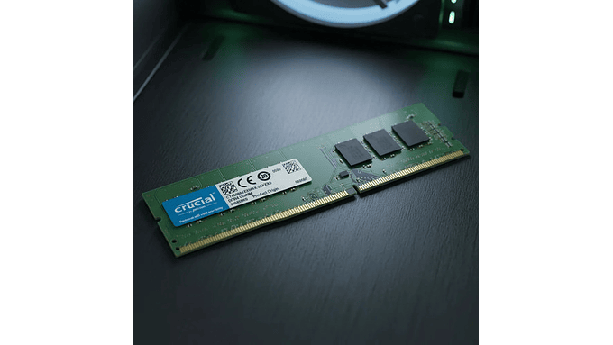 Memoria Ram Gamer Color Verde 8gb 1 Crucial Ct8g4dfra266 4