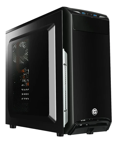 Gabinete Gamer Apexgaming A2 Atx Mid Tower Negro Alto Flujo
