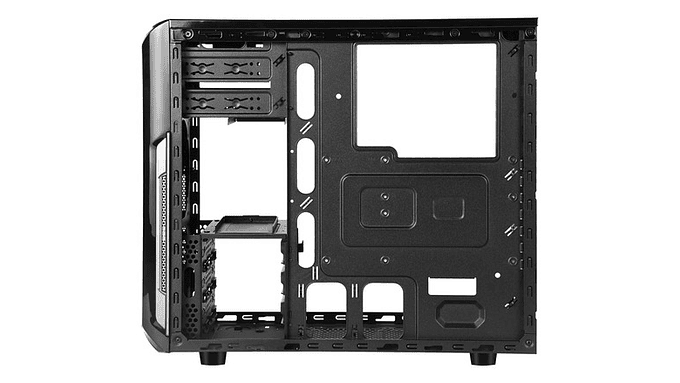 Gabinete Gamer Apexgaming A2 Atx Mid Tower Negro Alto Flujo 4