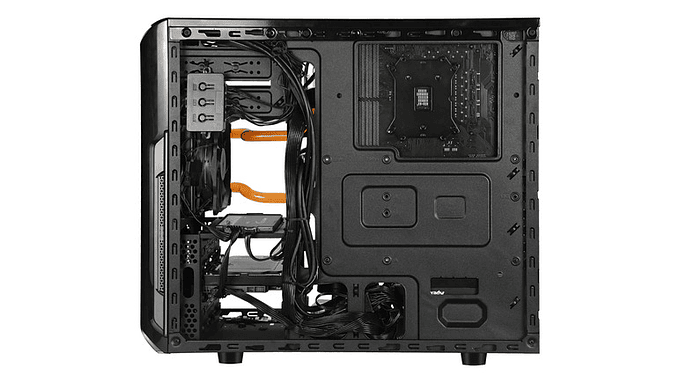 Gabinete Gamer Apexgaming A2 Atx Mid Tower Negro Alto Flujo 5