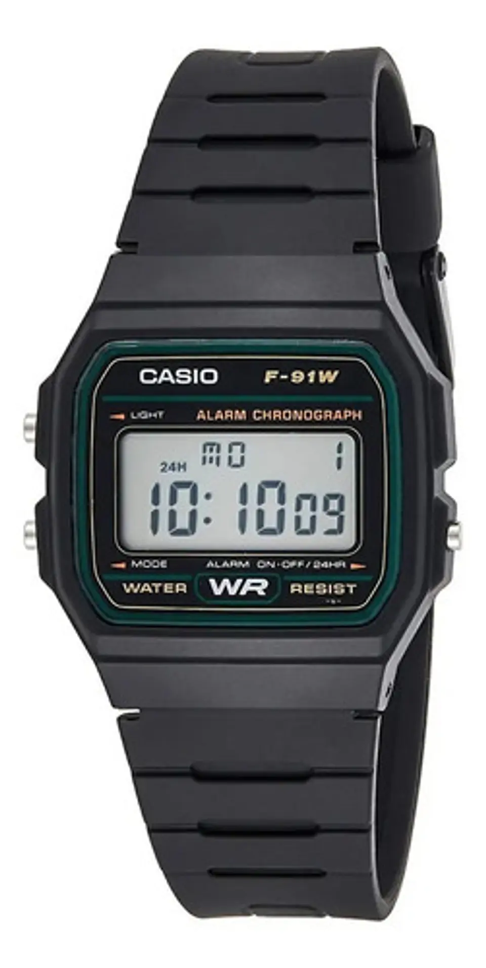 Reloj Digital Casio F-91 Unisex Cuarzo Resistente al Agua – Clásico, Económico y Confiable 1