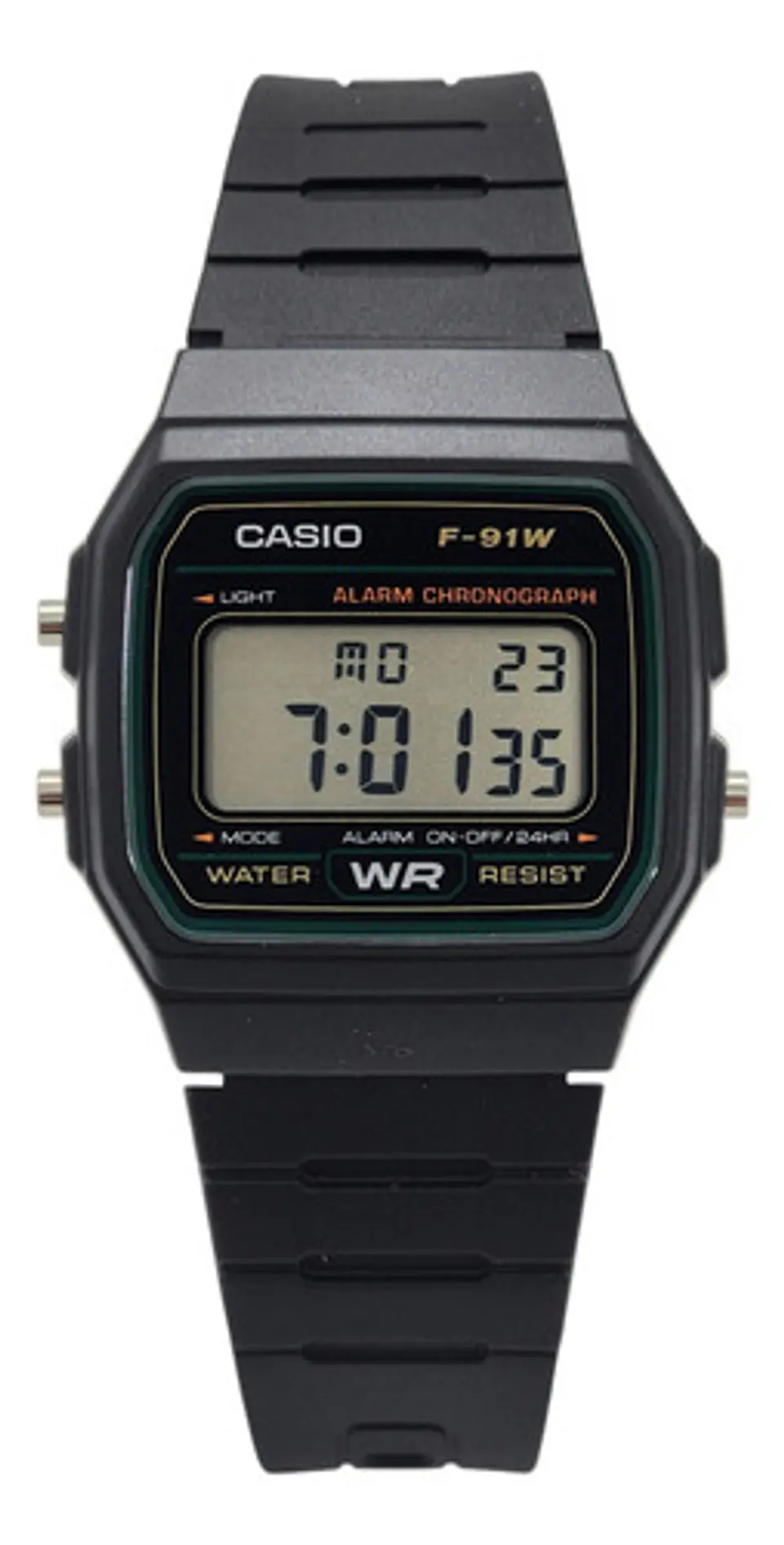 Reloj Digital Casio F-91 Unisex Cuarzo Resistente al Agua – Clásico, Económico y Confiable 6