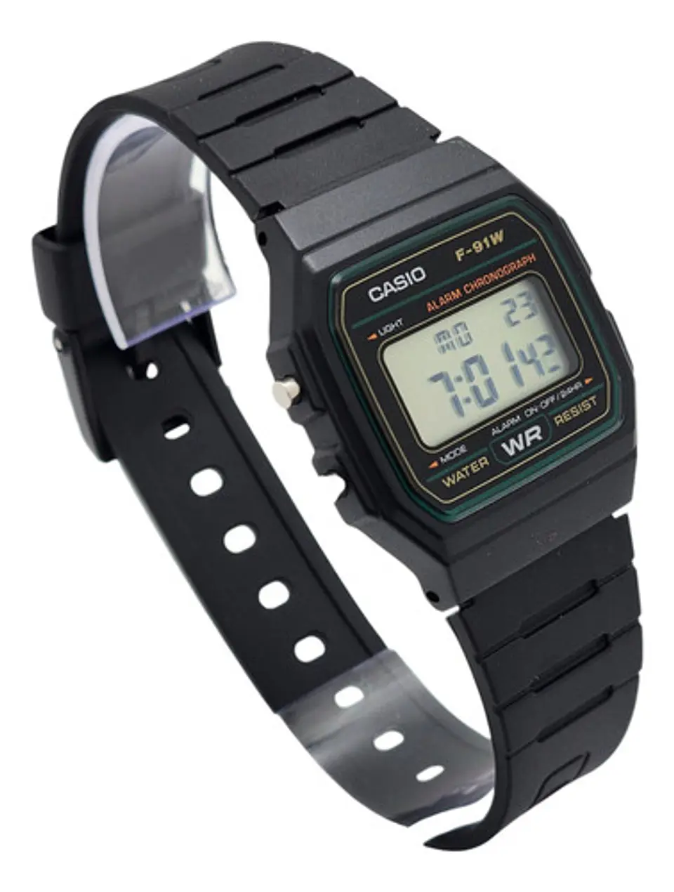 Reloj Digital Casio F-91 Unisex Cuarzo Resistente al Agua – Clásico, Económico y Confiable 7