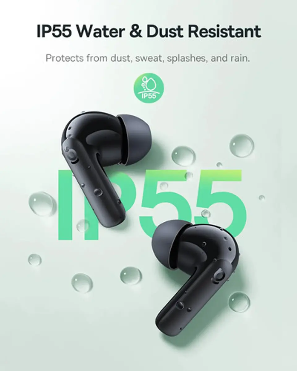 Auriculares Híbridos Baseus Bp1 Nc Con Cancelación De Ruido 5