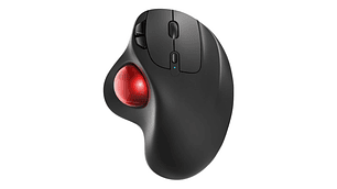 Ratón Trackball Inalámbrico Nulea M501 Recargable Ergonómico