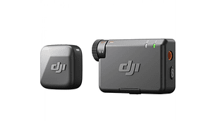 Dji Mic Mini Kit De Micrófono Con 1 Trasmisor Y 1 Receptor Color Negro