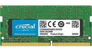 Memoria Para Portátil Crucial Ddr4 De 8 Gb, 2666 Mhz Granel