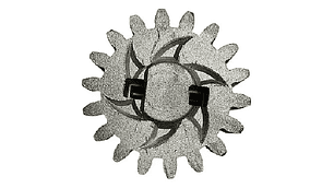 Piñón Aluminio Motor Veloti 500 / 600 / 700 / 800 Kg