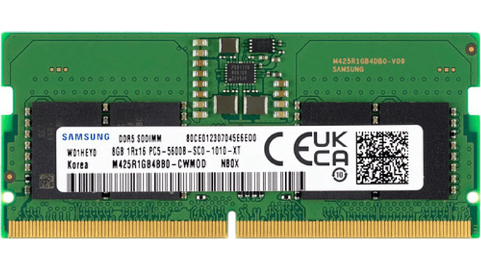 Samsung 8gb Ddr5 5600mhz Sodimm Notebook Ram Granel 2