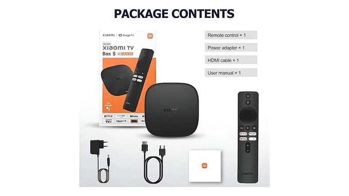 Android Tv Box Xiaomi Tv Box S 3ra Generación Eu, 4k Ultra H 5