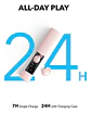 Audífonos Inalámbricos Soundcore A30i De Anker Color Rosa - Miniatura 4