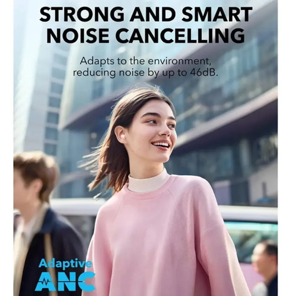 Audífonos Inalámbricos Soundcore A30i De Anker Color Rosa 6