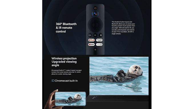 Xiaomi Mi Tv Box S 2nd Control De Voz 4k 8gb Con 2gb De Ram 4