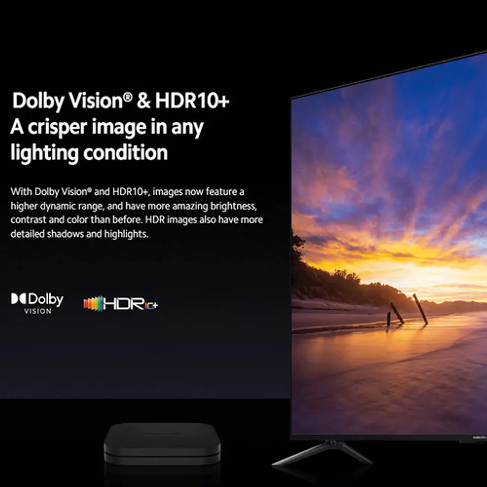 Xiaomi Mi Tv Box S 2nd Control De Voz 4k 8gb Con 2gb De Ram 6