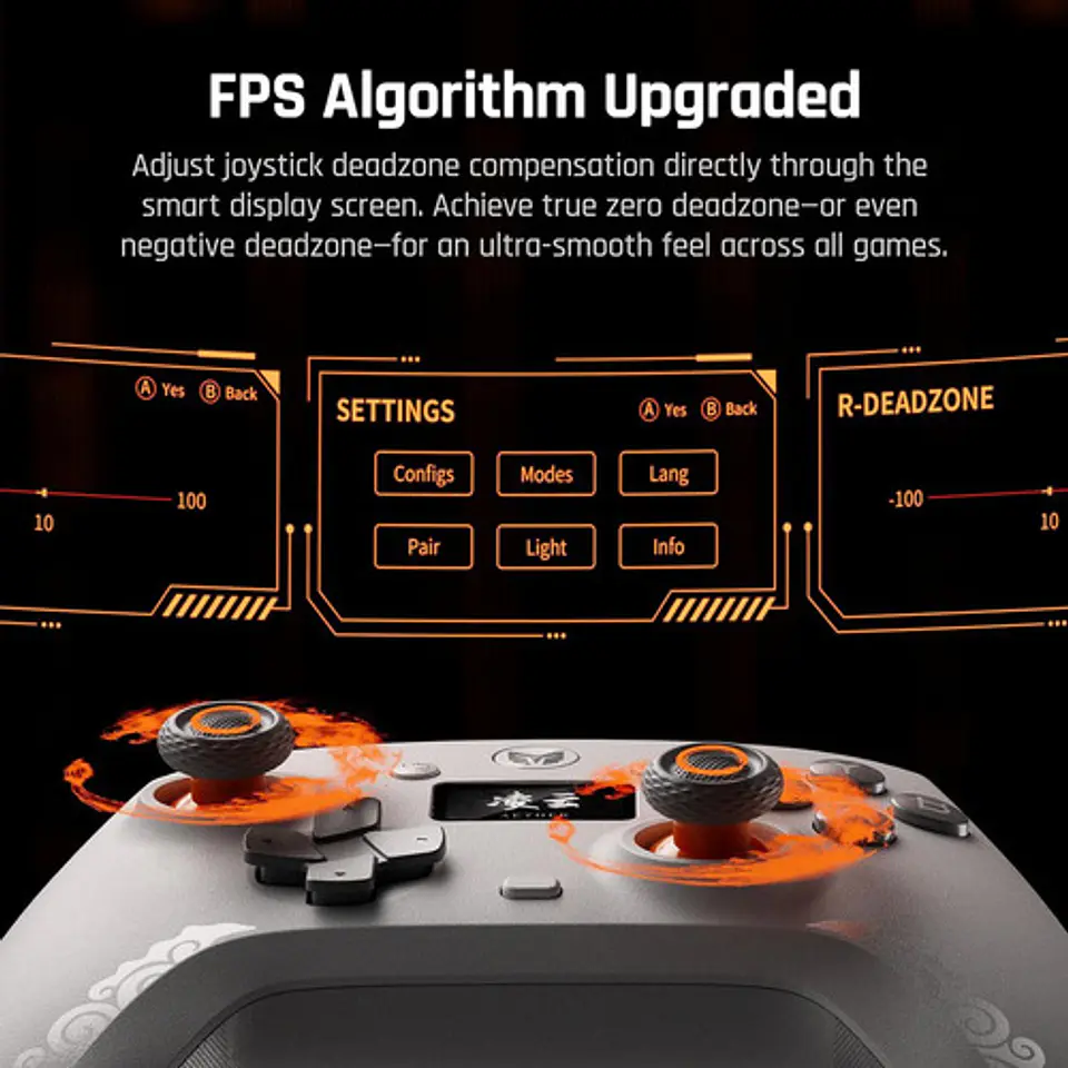 Control Gamer Bigbig Won Aether Lcd 1000hz Pc Switch Bt 3