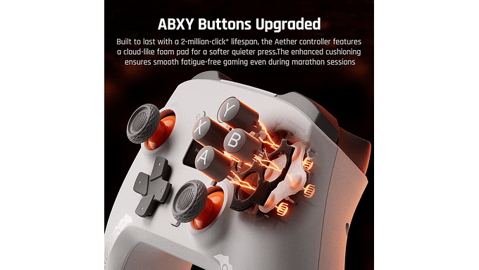 Control Gamer Bigbig Won Aether Lcd 1000hz Pc Switch Bt 5