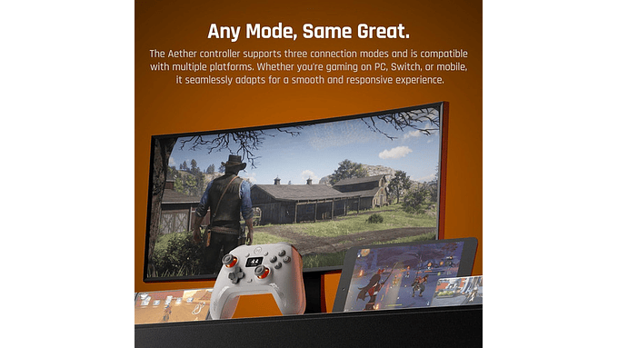 Control Gamer Bigbig Won Aether Lcd 1000hz Pc Switch Bt 7