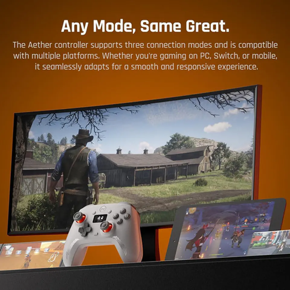 Control Gamer Bigbig Won Aether Lcd 1000hz Pc Switch Bt 7