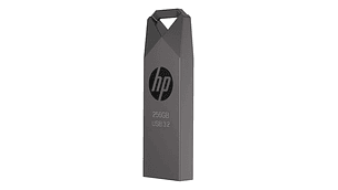 Pendrive Hp 256gb Usb 3.2 120mb/s Metálico Compacto