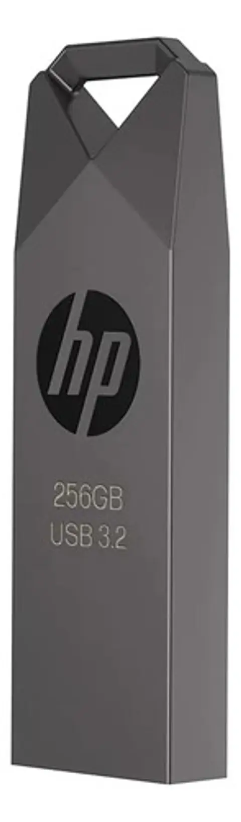 Pendrive Hp 256gb Usb 3.2 120mb/s Metálico Compacto