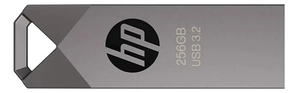 Pendrive Hp 256gb Usb 3.2 120mb/s Metálico Compacto 3