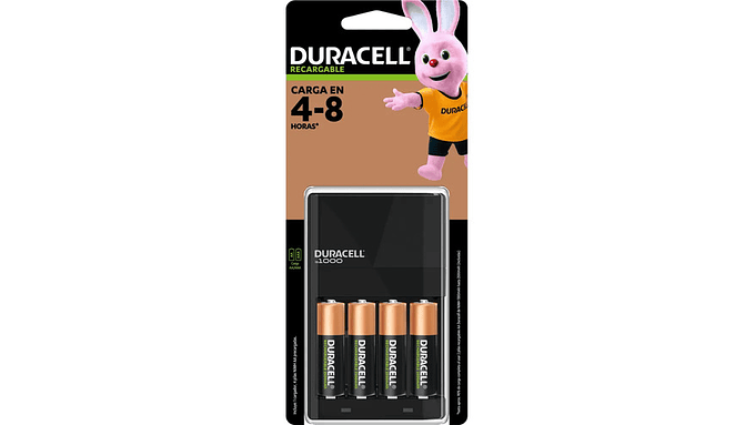 Cargador De Pilas Duracell Aa/aaa, (+4 Pilas Recargables Aa) 1