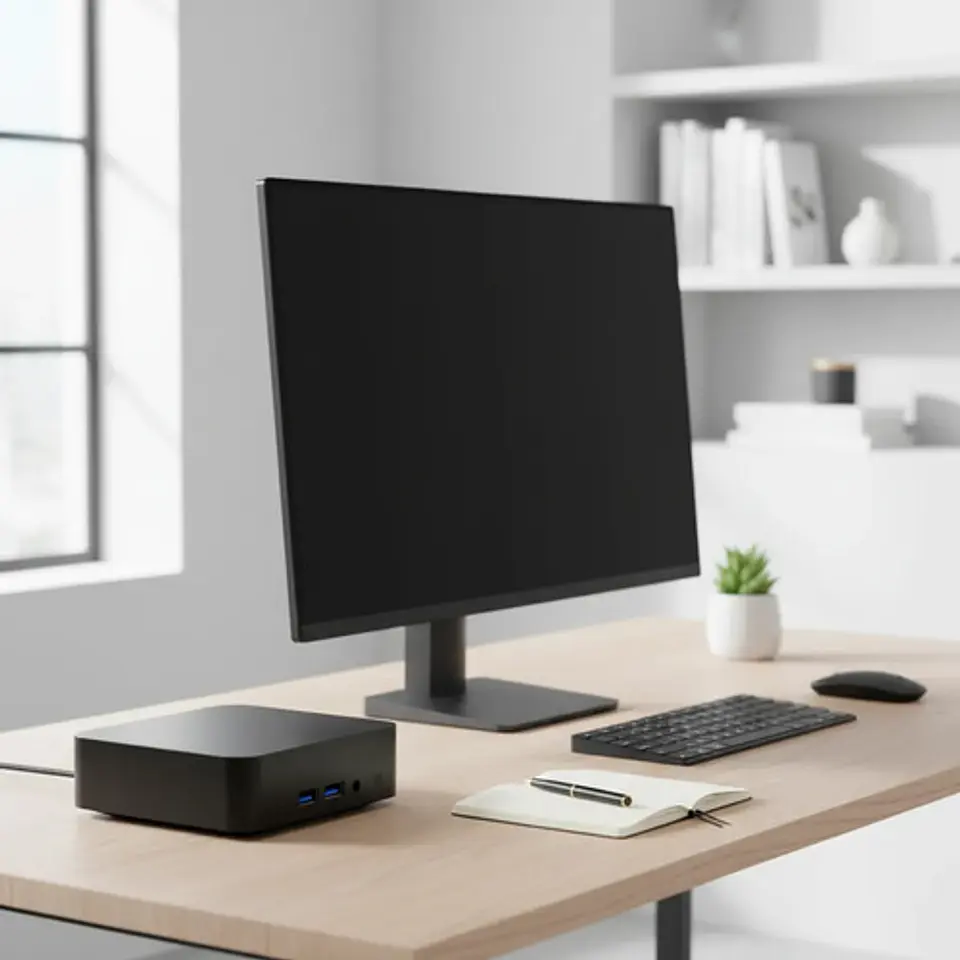 Mini Pc Intel N5095 Sin Ram Ni Disco Wifi 6 Dual 4k 5