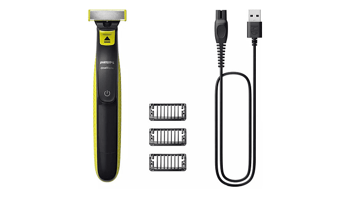 Oneblade Philips Qp2724/10 Recorta Perfila Afeita Negro 1