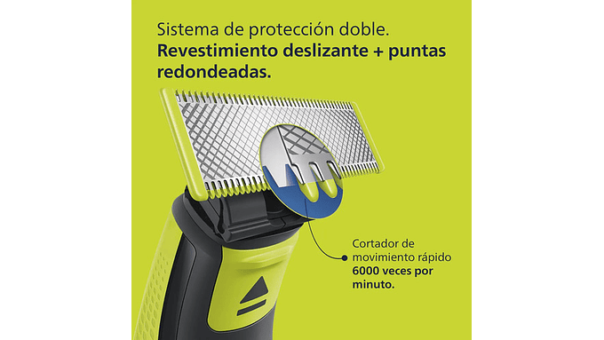 Oneblade Philips Qp2724/10 Recorta Perfila Afeita Negro 4