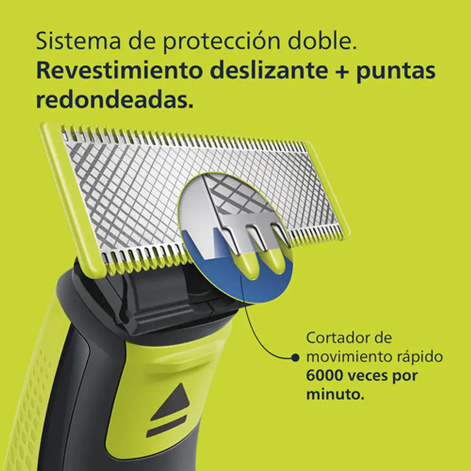 Afeitadora Philips OneBlade QP2724/10 Recorte, Perfilado y Afeitado 4