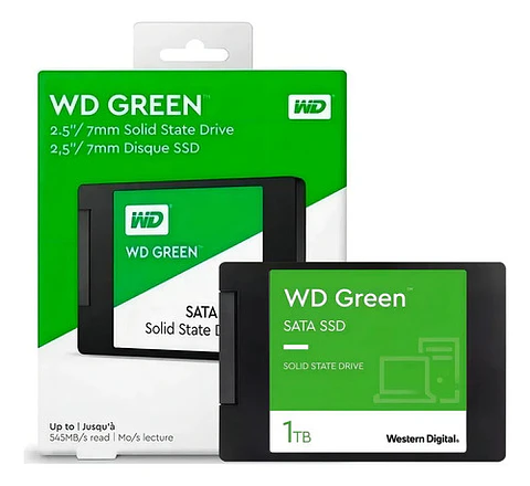 Disco Duro Interno Ssd Wd Green 1tb 2.5  Sata