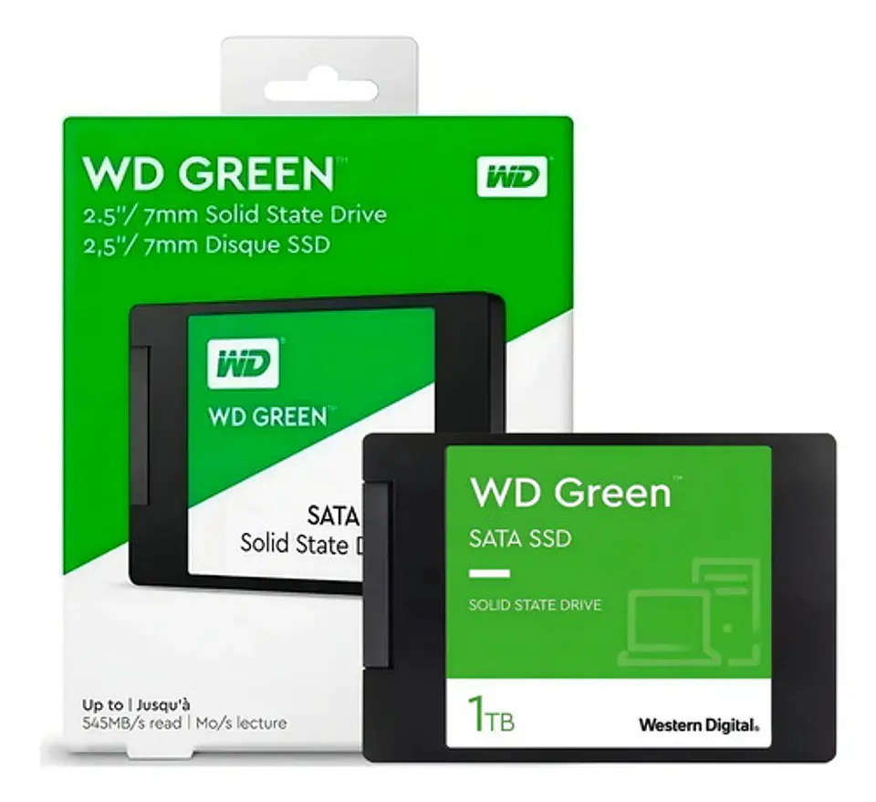 Disco Duro Interno Ssd Wd Green 1tb 2.5  Sata 1