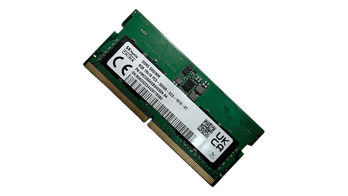 Memoria Ram Notebook Sk Hynix 8gb Ddr5 5600 Mhz Sodim Granel 3