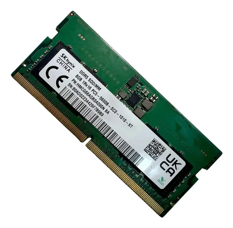 Memoria Ram Notebook Sk Hynix 8gb Ddr5 5600 Mhz Sodim Granel 3