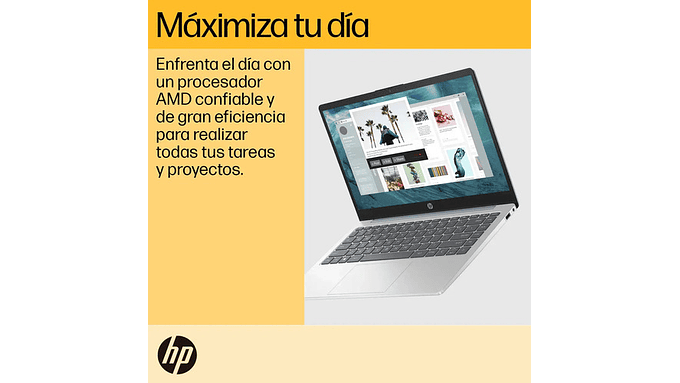 Notebook Hp 14-em0017la Amd Ryzen 5 8gb Ram 512gb Ssd 14  Wi 9