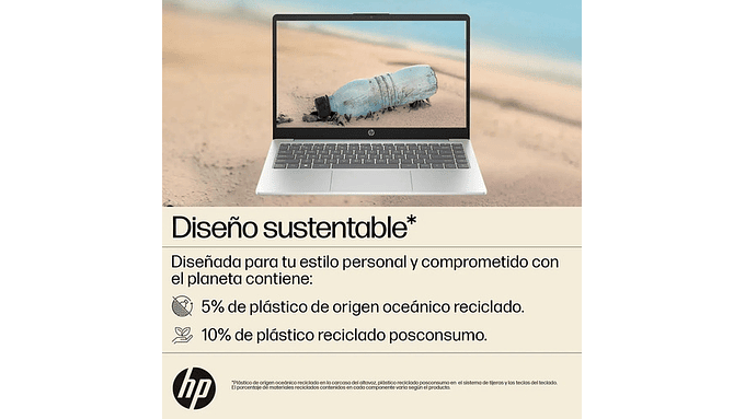 Notebook Hp 14-em0017la Amd Ryzen 5 8gb Ram 512gb Ssd 14  Wi 10