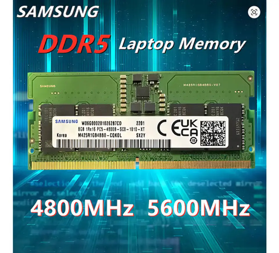 Memoria Sodimm Samsung Ddr5 5600 8gb M425r1gb4bb0-cwm Oem 2