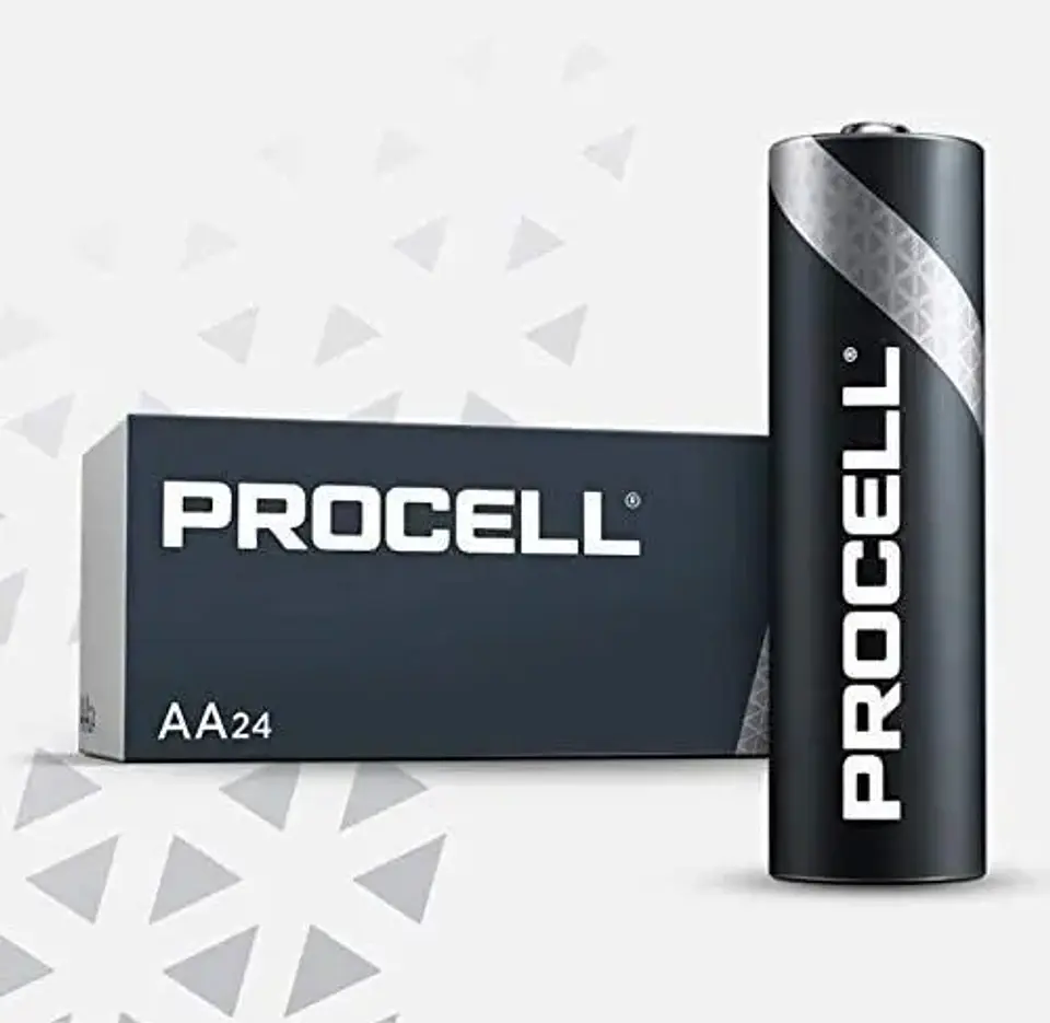 Paquete De 24 Pilas Aa Duracell Procell Pc1500bkd09 El-pn-4 2