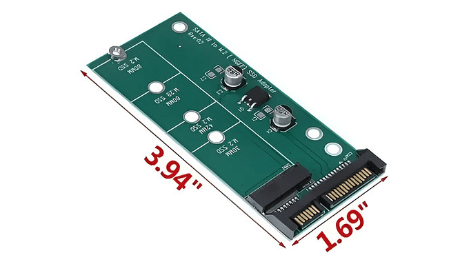 Adaptador M.2 Sata  A Sata 2.5 Ssd 2