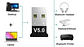 Mini Adaptador Transmisor Bluetooth 5.0 Usb Pc Y Notebook - Miniatura 2